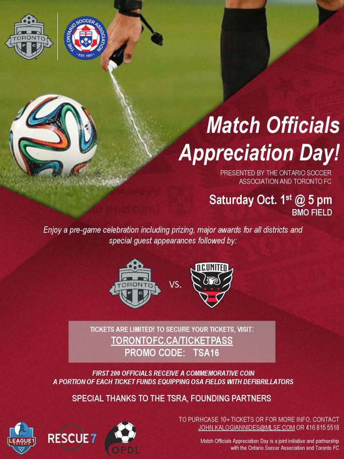 Match Official Appreciation Day_TSA